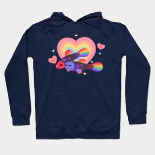 Rainbow guppy 2 Hoodie